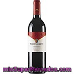Vino Tinto Tempra. Joven Rioja Marqués De Griñon, Botella 75 Cl