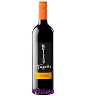 Vino Tinto Tempranillo De La Tierra De Castilla Tapeña 75 Cl.