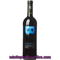 Vino Tinto Temprannillo De La Tierra Bronte, Botella 75 Cl