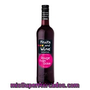 Vino Tinto Y Frambuesa Fruits & Wine 75 Cl.