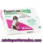 Virbac Frontline Combo Pipetas Para Perro De 20-40 Kg Caja 3 Unidades