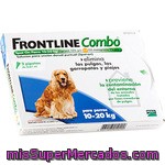 Virbac Frontline Combo Pipetas Para Perros De 10-20 Kg De Peso Caja 3 Unidades