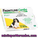 Virbac Frontline Combo Pipetas Para Perros De 2-10 Kg De Peso Caja 3 Unidades