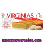 Virginias 0% Turrón De Yema Tostada Sin Azúcares Añadidos Calidad Suprema Tableta 185 G