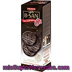 Virginias B-san Galletas Con Chocolate 70% Cacao Sin Azúcares Añadidos Y Sin Fructosa Paquete 120 G