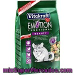 Vitakraft Emotion Beauty Alimento Premium Para Chinchillas Paquete 600 G