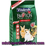 Vitakraft Emotion Beauty Alimento Premium Para Conejos Enanos Paquete 1,8 Kg