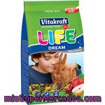 Vitakraft Life Dream Alimento Especial Para Conejos Bolsa 600 G