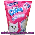 Vitakraft Magic Clean Perlas Gel De Sílice Para Gatos Paquete 4,2 L