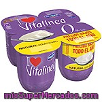 Vitalinea Iogurt Natural Edulcorat 4x125g