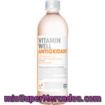 Vitamin Well Antioxidant Bebida Refrescante Vitaminada Sabor Melocotón Ayuda A Proteger Las Células Botella 500 Ml