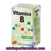 Vitamina B Sin Azúcares Vallesol 30 Cápsulas.
