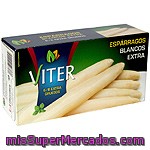 Viter Espárragos Blancos Extra 6-8 Piezas Lata 250 G Neto Escurrido