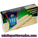 Viter Espárragos Blancos Extra Delgados 13-16 Piezas Lata 150 G Neto Escurrido