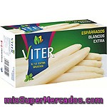 Viter Espárragos Blancos Extra Gruesos 9-12 Piezas Lata 425 G Neto Escurrido