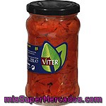 Viter Pimientos Del Piquillo En Tiras Frasco 220 G Neto Escurrido