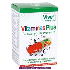 Vive+ Saludyvida Vitaminas Plus Envase 50 Cápsulas