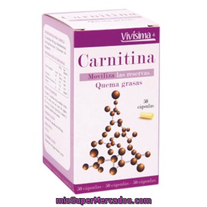 Vivisima+ Carnitina Envase 50 Capsulas