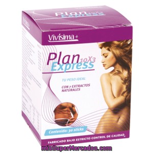 Vivisima+ Plan Express 10x3 Envase 30 Uds