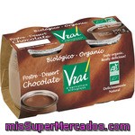 Vrai Postre De Chocolate Biológico Pack 2 Unidades 125 G