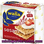 Wasa Biscotes Integrales Con Sésamo Paquete 200 G