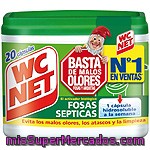 Wc Net Limpia Tuberías Fosas Sépticas 20 Bolsitas Paquete 360 G