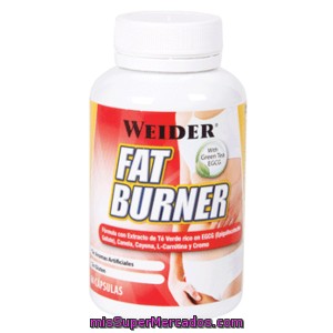 Weider Fat Burner Envase 60 Cápsulas