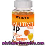 Weider Multi Up Gominolas Para Adultos Con Vitaminas Y Minerales Sabor Naranja Limón 80 Unidades Bote 200 G