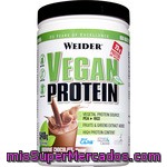 Weider Proteína Vegana De Guisante Y Arroz Sabor Chocolate Sin Lactosa Sin Gluten Sin Colesterol Bote 540 G