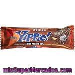 Weider Yippie Barrita De Proteínas 36% Sabor Brownie Y Vainilla Baja En Azúcares Y Carbohidratos Envase 70 G