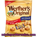 Werther's Original Caramelos Clásicos De Mantequilla Y Nata Sin Azúcar Bolsa 90 G