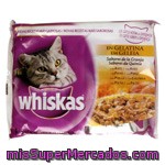 Whiskas Comida Gato Simplemente Bueno Carnes Estofadas 4x85g