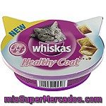 Whiskas Healthy Coat Snacks Para Gato Para Un Pelo Saludable Envase 50 G