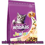 Whiskas Junior Alimento Completo Para Gatos Pequeños Bolsa 400 G