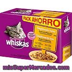 Whiskas Simplemente Bueno Aves A La Plancha Tiernos Trocitos En Gelatina Para Gatos Pack 12 Unidades 85 G