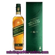 Whisky Escocés Green Label 15 Años Johnnie Walker 70 Cl.