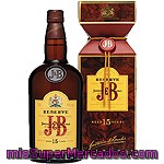 Whisky Escocés Reserva 15 Años J&b Botella 70 Centilitros