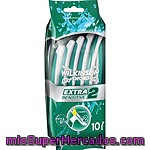 Wilkinson Extra 2 Maquinilla De Afeitar Desechable Sensitive Bolsa 10 Unidades