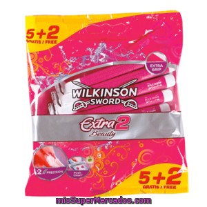 Wilkinson Maquinilla Desechable Mujer Extra Ii Bolsa 5 Uds