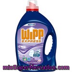 Wipp Express Detergente Máquina Líquido Gel Frescor Lavanda Botella 32 Dosis