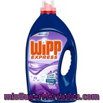 Wipp Express Detergente Máquina Líquido Gel Frescor Lavanda Botella 50 Dosis