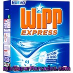 Wipp Express Detergente Máquina Polvo Acción Quitamanchas En Frio Maleta 65 Cacitos