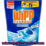 Wipp Express Duo-caps Detergente Máquina Líqudo Quitamanchas Activo Bolsa 24 Cápsulas