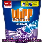 Wipp Express Duo-caps Detergente Máquina Líqudo Quitamanchas Activo Frescor Lavanda Bolsa 36 Cápsulas