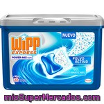 Wipp Express Power-mix Caps Detergente Máquina Gel Quitamanchas Polvo Activo Envase 22 Cápsulas