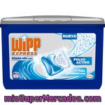 Wipp Express Power-mix Caps Detergente Máquina Gel Quitamanchas Polvo Activo Envase 33 Cápsulas