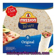 Wraps De Harina De Trigo Original Mission 6 Ud.