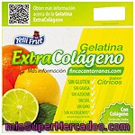 Yelli Frut Extracolágeno Gelatina Sabor Cítricos Sin Azúcar Pack 4 Unidades 100 G
