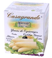 Yemas De Espárrago Cortas Gruesas Casagrande Lata 135 Gramos Peso Escurrido