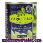 Yemas De Espárragos Blancos Extra Gruesas Carretilla 205 G.